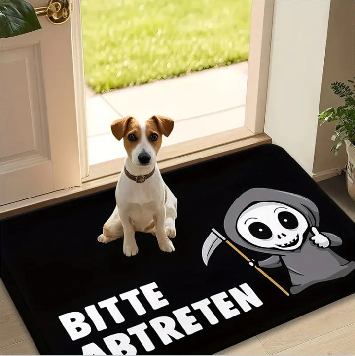 Verspielte Cartoon Eingangsmatte Karnz