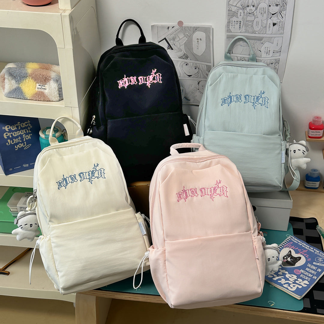 Stylische gestickte Rucksack Karnz 1791206064
