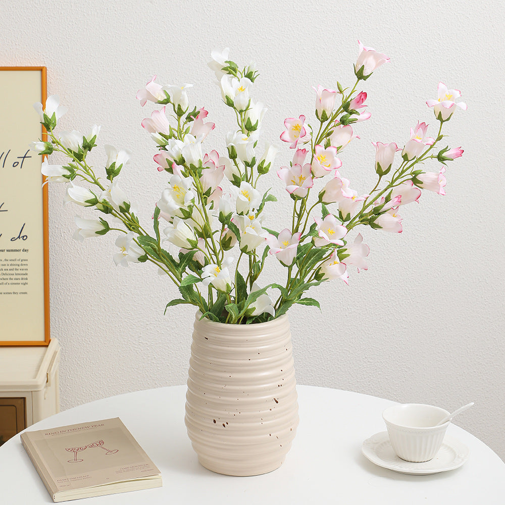 Künstlicher Blumenzweig mit eleganten Glockenblüten Karnz