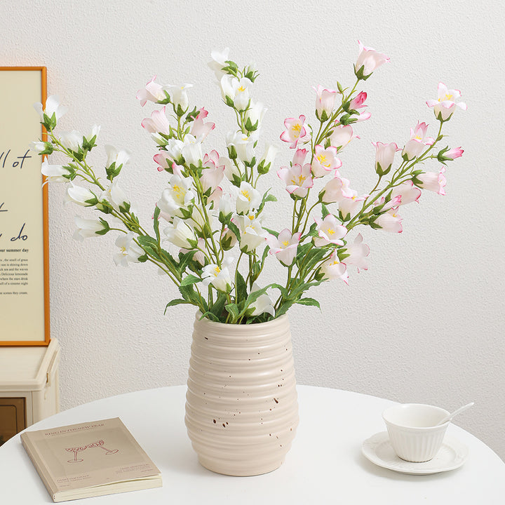 Künstlicher Blumenzweig mit eleganten Glockenblüten Karnz