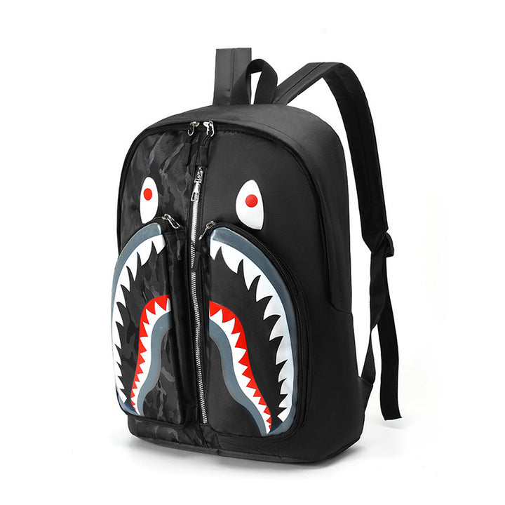 Haifisch-Themen Cartoon Rucksack