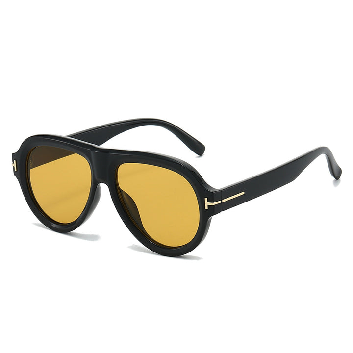 Modebewusste Bunte Geometrische Sonnenbrille Karnz