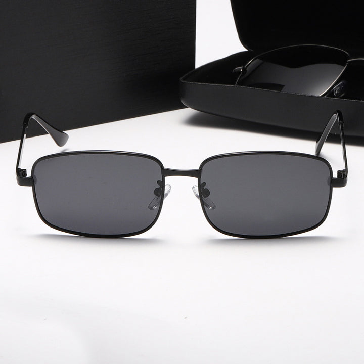 Damen Modische quadratische Sonnenbrille mit elegantem Rahmen Karnz