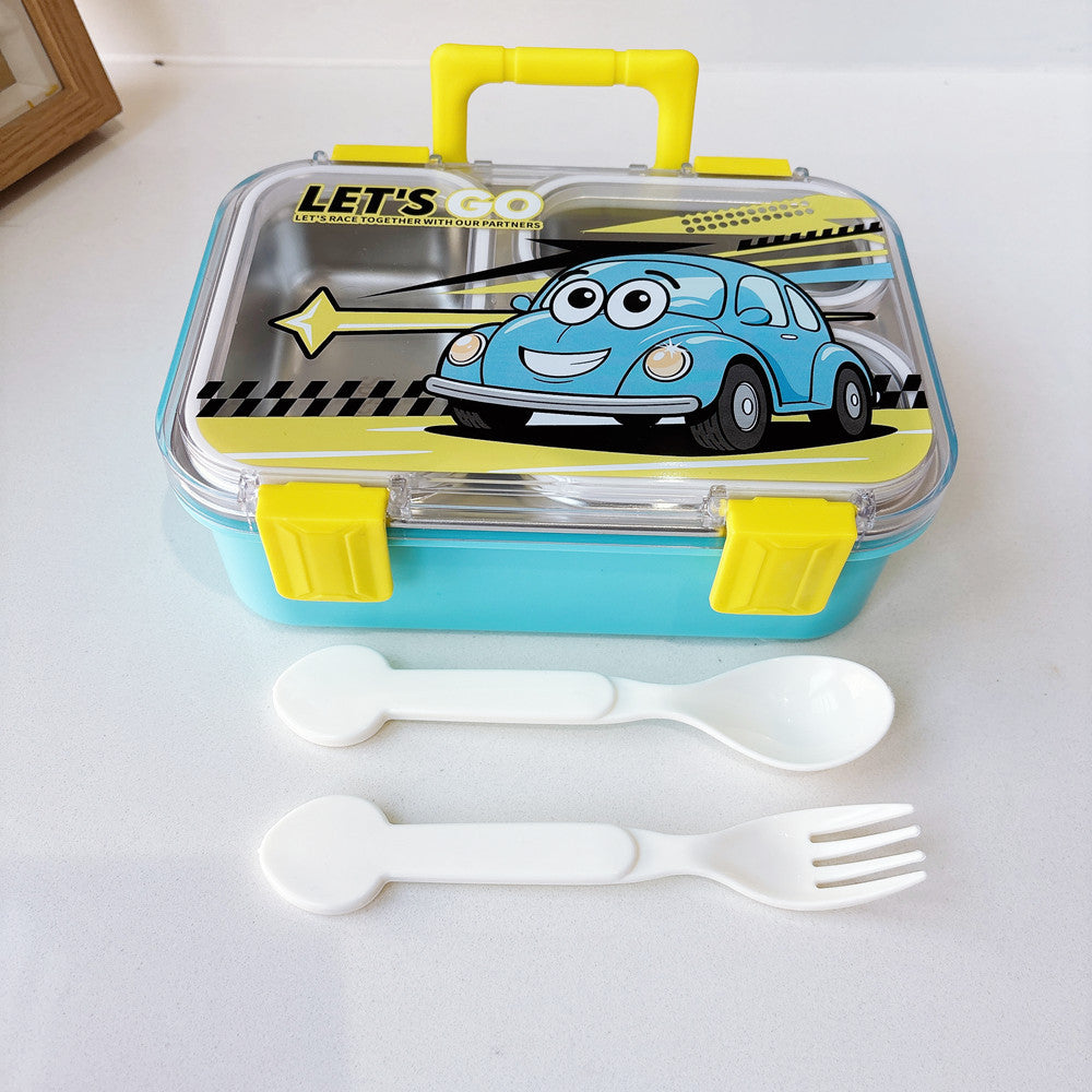 Cartoon-Themen Multi-Abteil Lunchcontainer