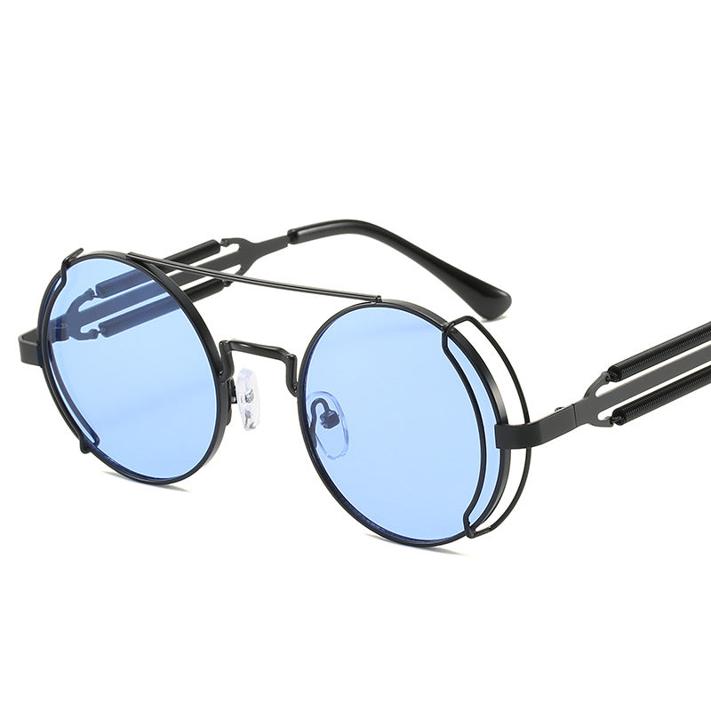 Damen modische Vintage-Sonnenbrille mit innovativem Drahtdesign Karnz