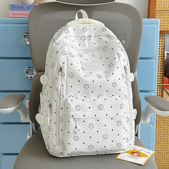 Trendige Floral Print Rucksack Karnz