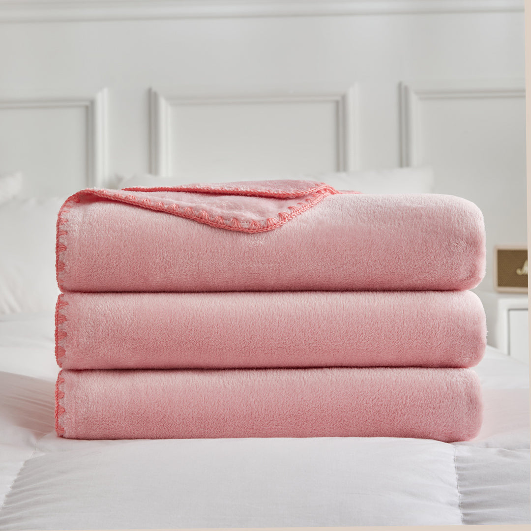 Ultraweiches Fleece-Wurfdecke