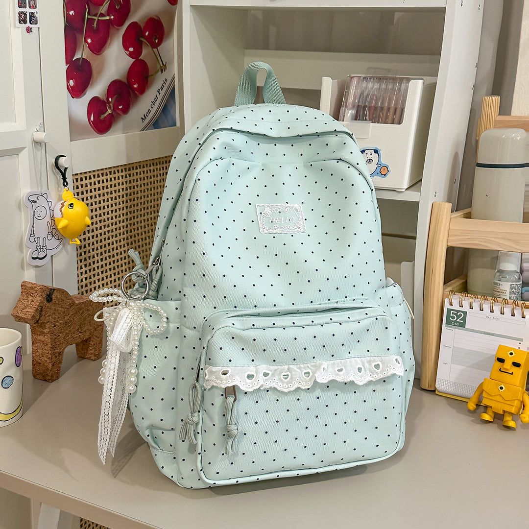 Adorable Polka Dot Rucksack Karnz