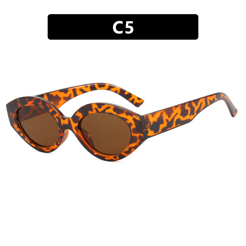 Damen kreative Sonnenbrille im eleganten Retro-Stil Karnz