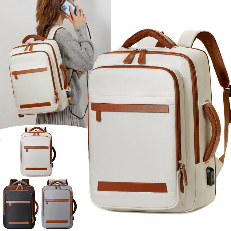 Eleganter Multi-Fach Geschäftsrucksack