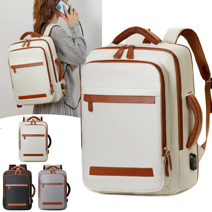 Eleganter Multi-Fach Geschäftsrucksack