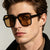 Damen Oversized Sonnenbrille Karnz