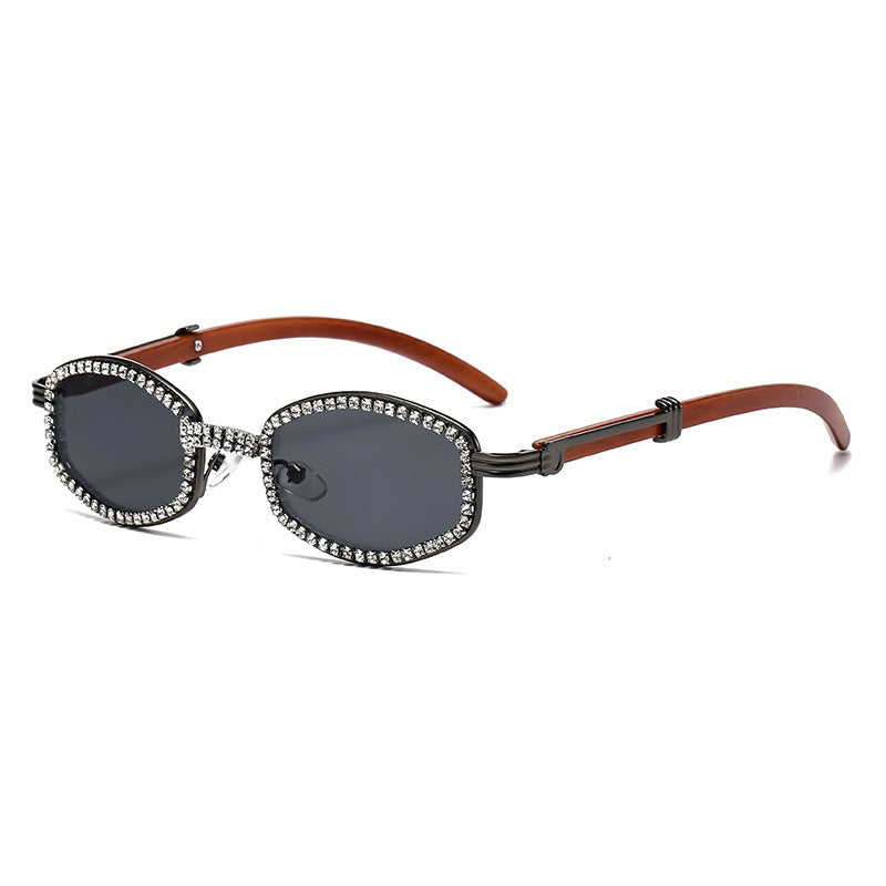 Damen Sonnenbrille im eleganten Glamour-Stil Karnz