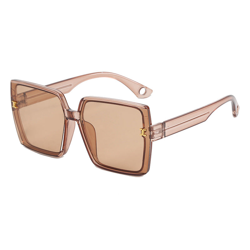 Damen modische quadratische Sonnenbrille mit luxuriösem Rahmen Karnz
