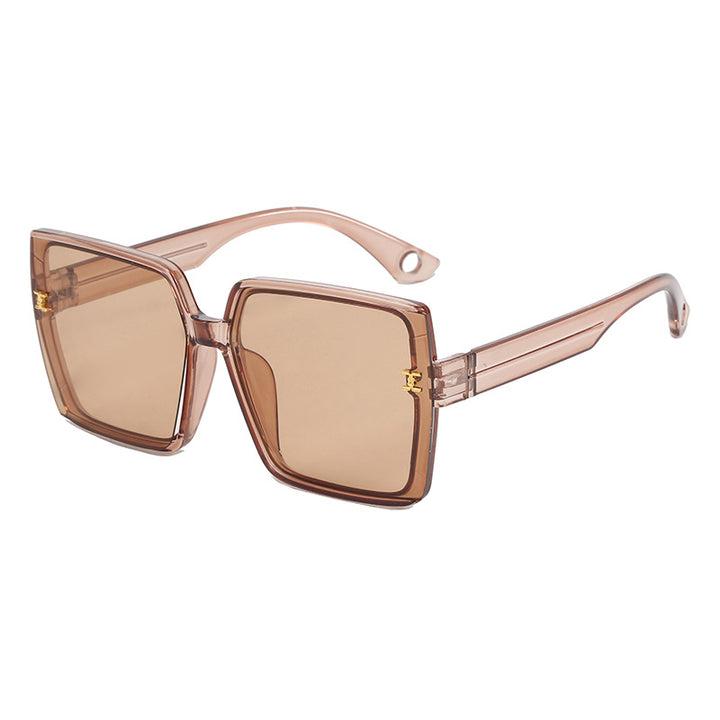 Damen modische quadratische Sonnenbrille mit luxuriösem Rahmen Karnz
