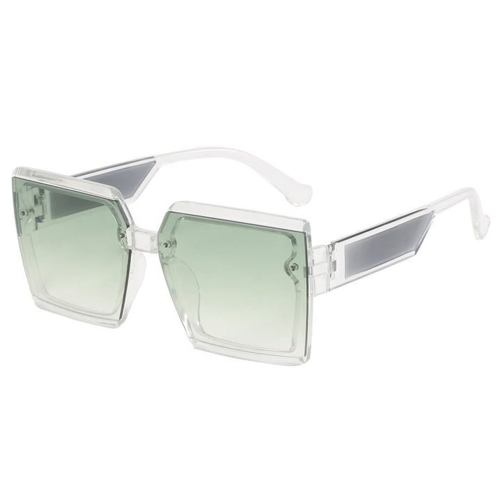 Damen quadratische modernen Sonnenbrille Karnz