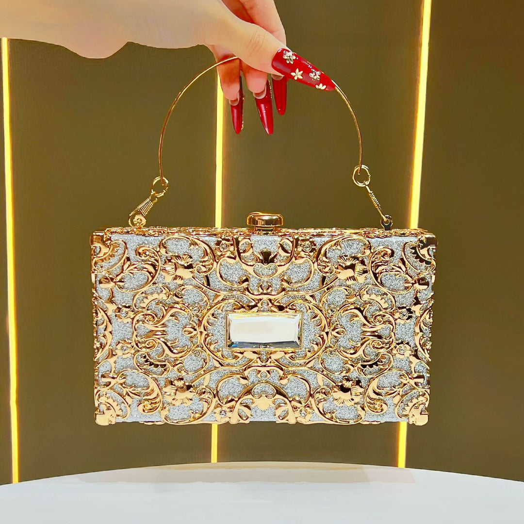 Dekorative verzierte Clutch