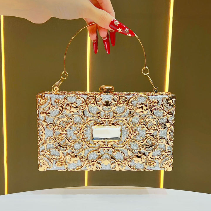 Dekorative verzierte Clutch