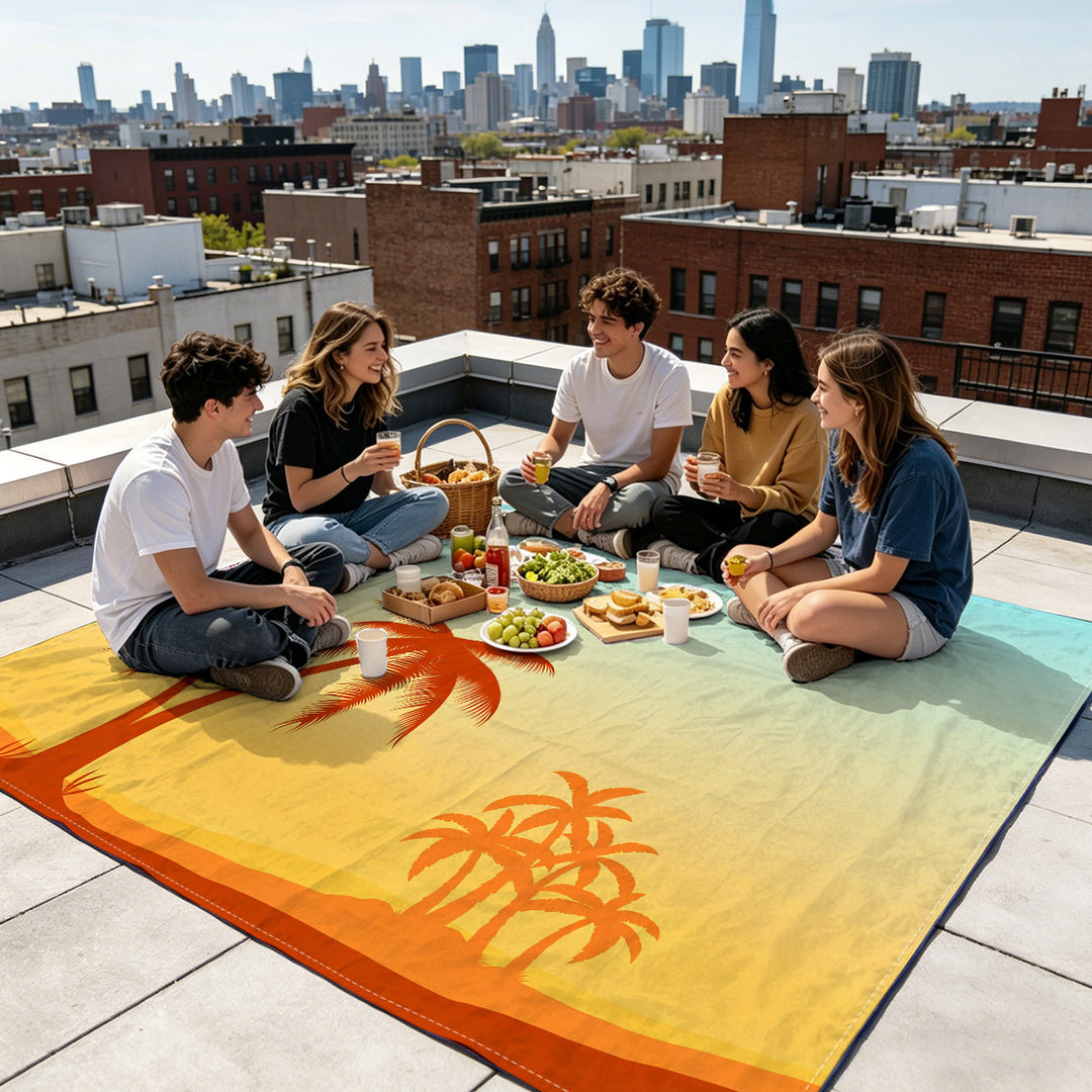 Mandala Design Strandmatte Karnz