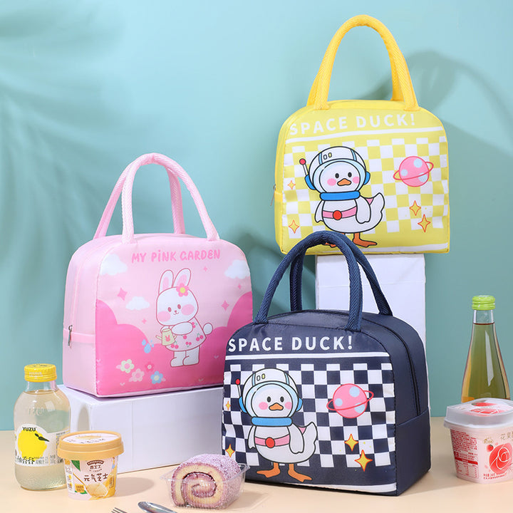 Niedliches Cartoon-Isolier-Lunchbag
