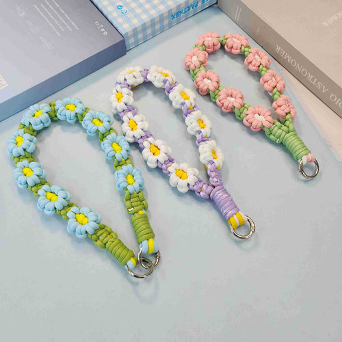 Florales Muster Dekorativer Schlüsselanhänger Halter Karnz