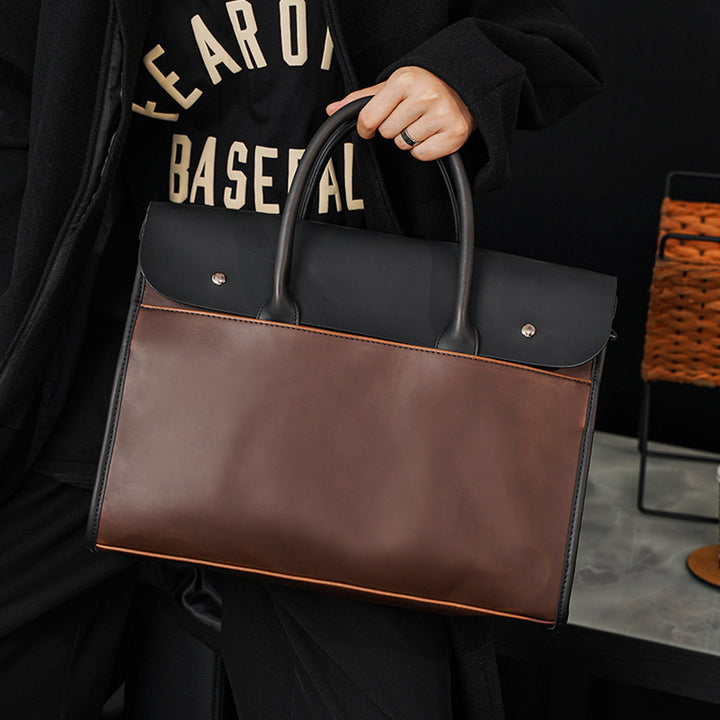 Premium Leder Aktentasche