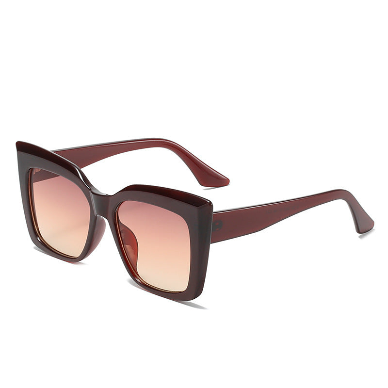 Moderne Übergroße Rechteckige Sonnenbrille Karnz 1787812562