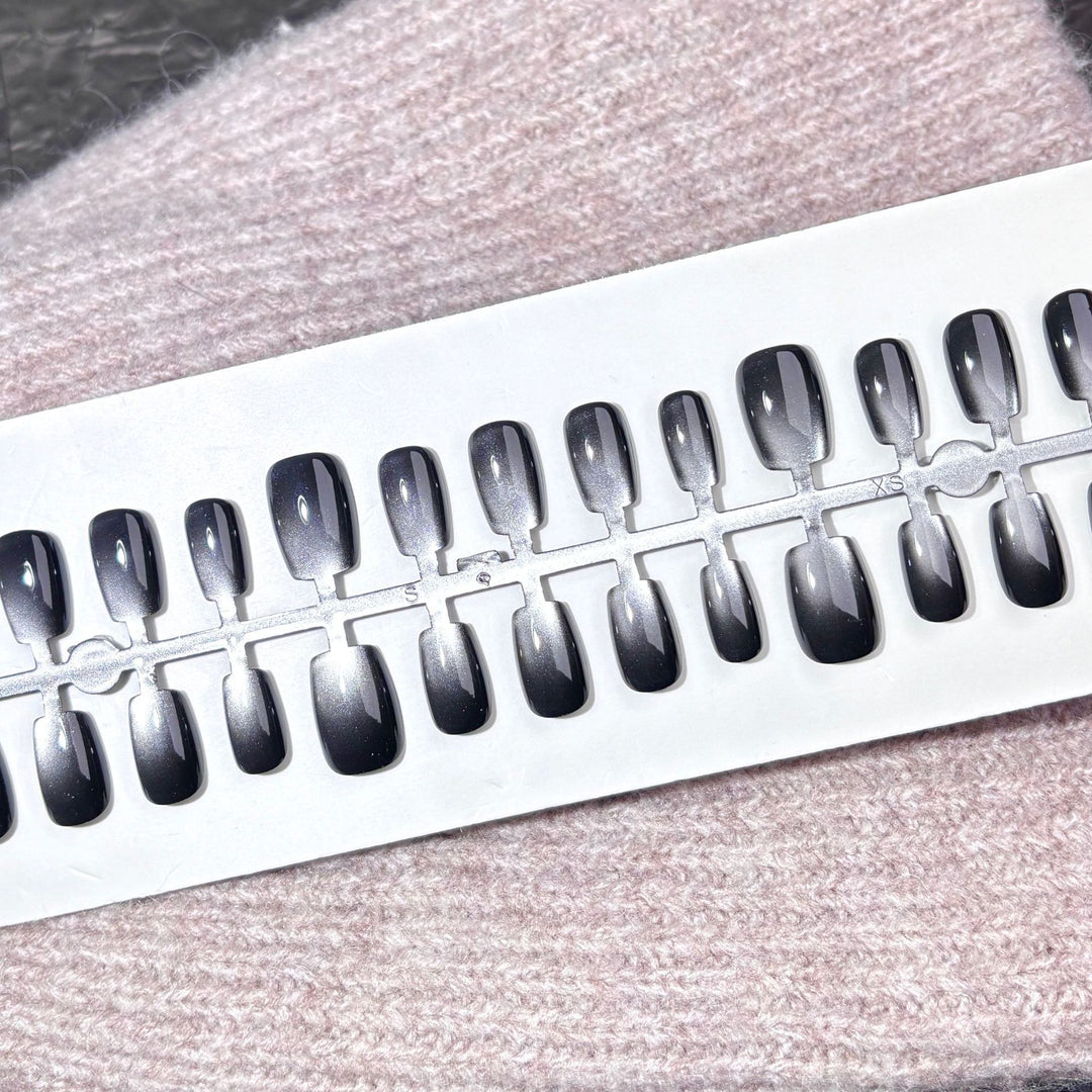 Premium Glänzende Press-On Nagelset