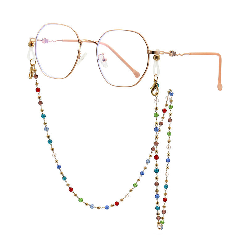 Dekorative Brillen mit eleganter Kette Karnz
