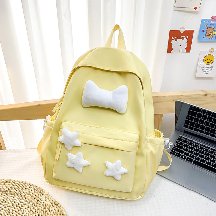 Verspielter Plüsch-Charakter-Rucksack