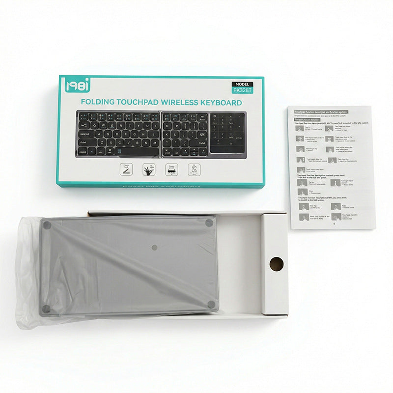 Tragbare Bluetooth-Falt-Tastatur Karnz