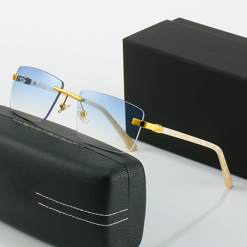 Damen modische rechteckige Korrektionsbrille Karnz