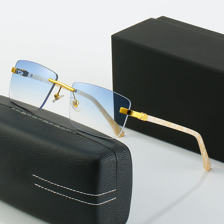 Damen modische rechteckige Korrektionsbrille Karnz