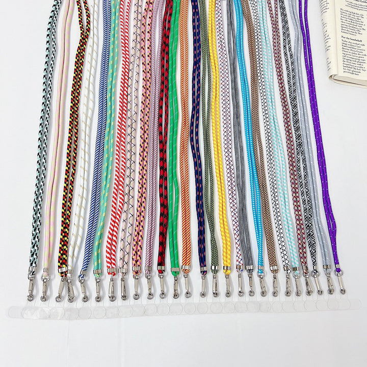 Geflochtenes Muster verstellbare Lanyard Karnz
