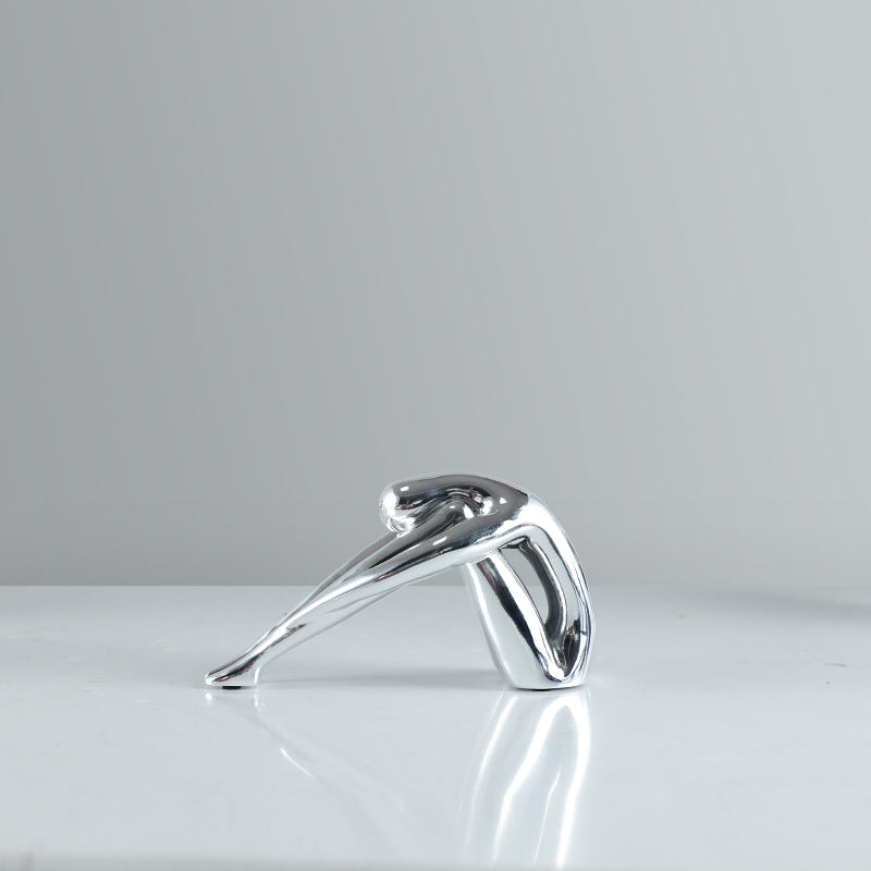 Künstlerische zeitgenössische figurative Skulptur