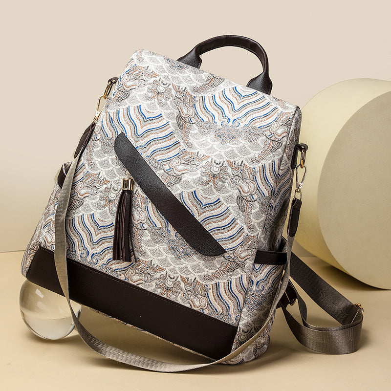 Elegante gesteppten Rucksack Karnz