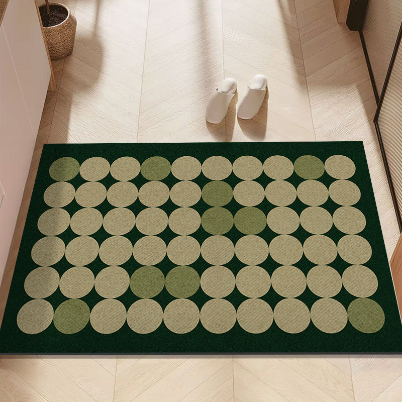 Moderner geometrischer Musterteppich