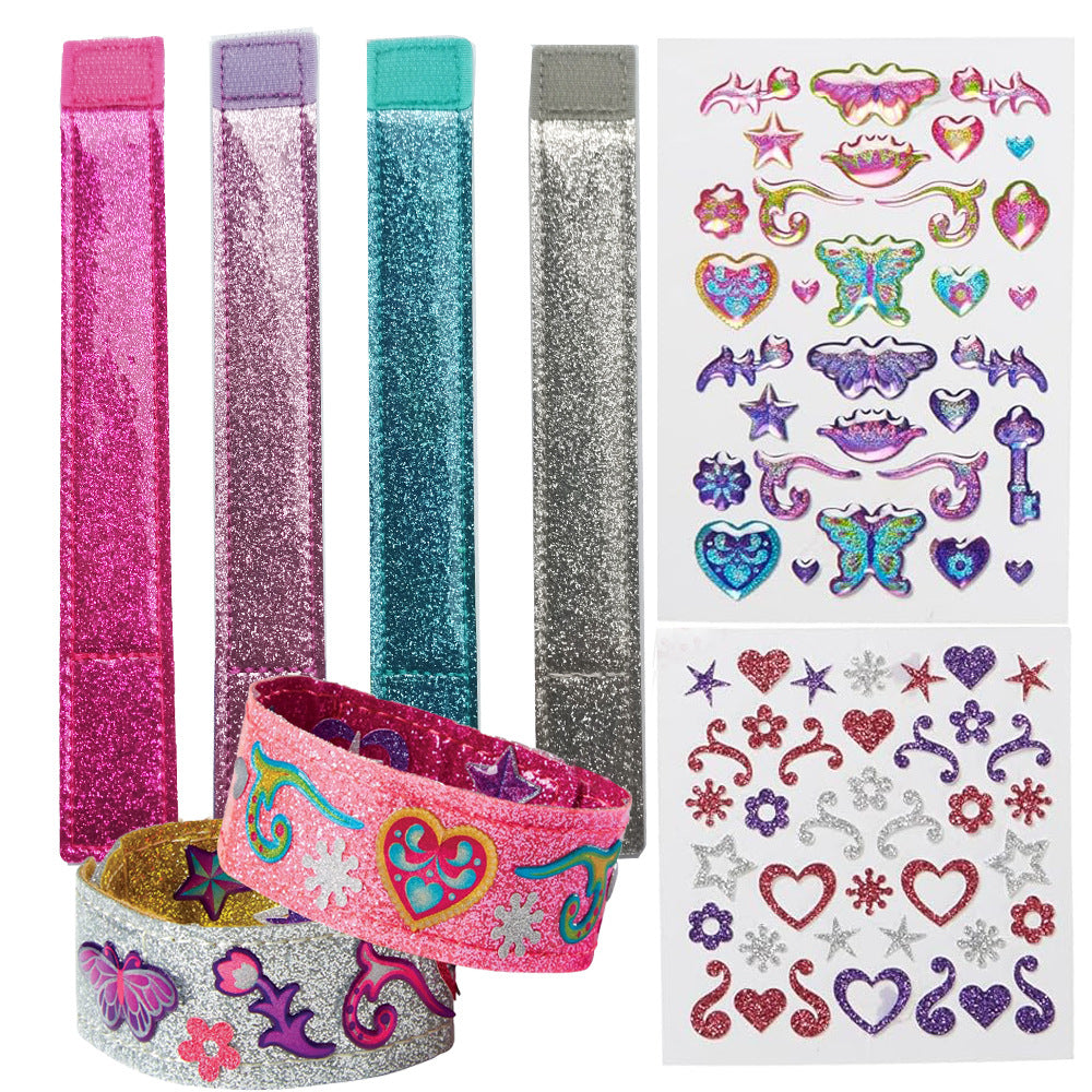 Damen Glitzernde Haarbänder Set Karnz
