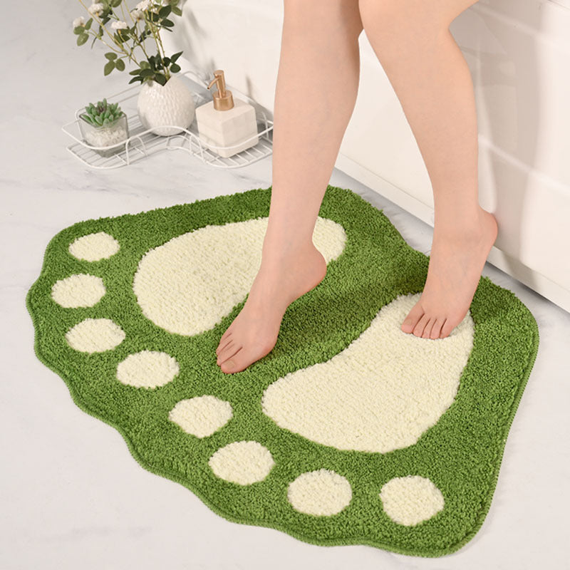 Fun Fußabdruckförmige Badematte Karnz