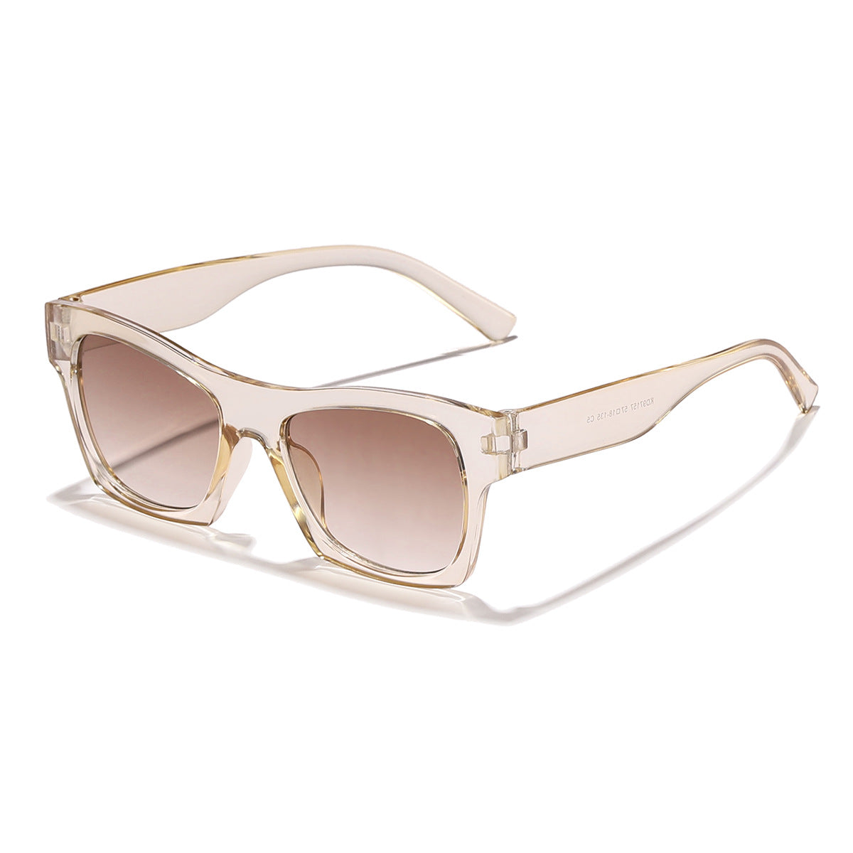 Damen modische Sonnenbrille im eleganten Rechteck-Design Karnz