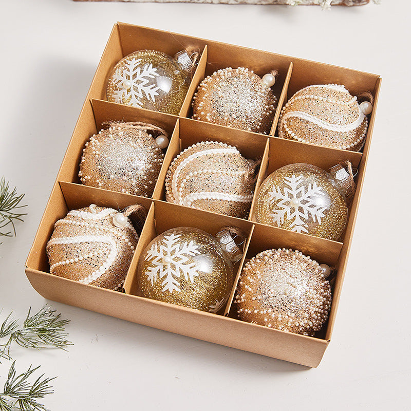 Dekorative Weihnachtsbaumkugeln Karnz