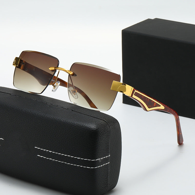 Damen modische Brille mit quadratischem Rahmen Karnz