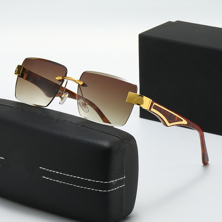 Damen modische Brille mit quadratischem Rahmen Karnz