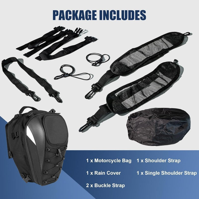 Motorradhelm-Rucksack Karnz