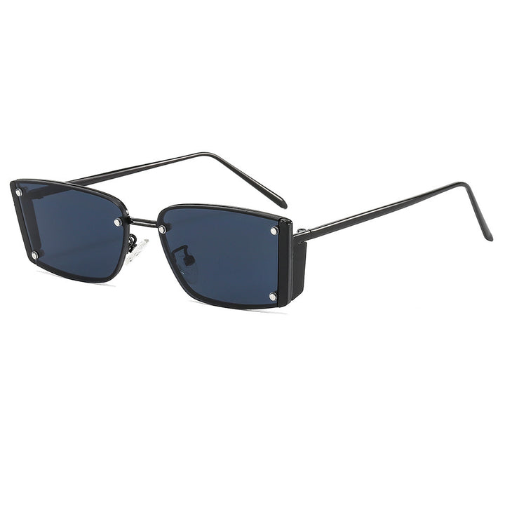 Damen Modische Sonnenbrille mit extravagantem geometrischen Rahmen Karnz