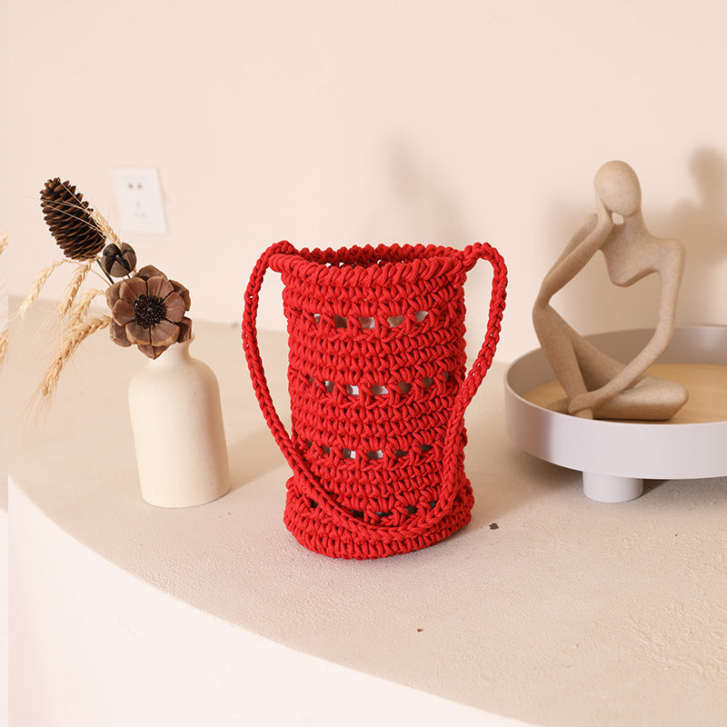 Damen Handgefertigte Makramee Tasche Karnz