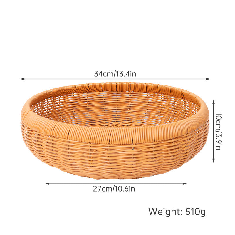 Artisan Woven Decorative Basket Karnz