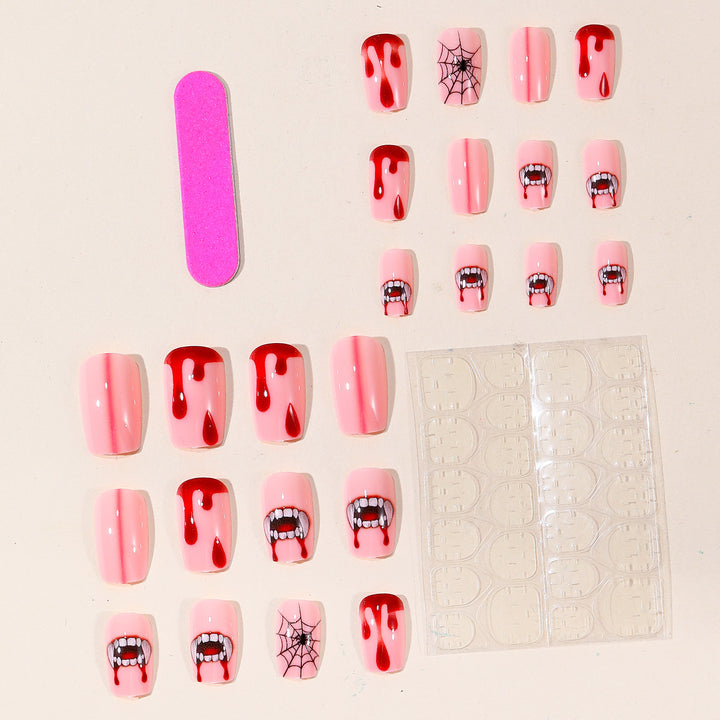 Kreatives Halloween-Themen-Nagelkunst-Set Karnz