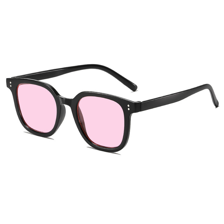Stylische Retro Quadrat Sonnenbrille Karnz