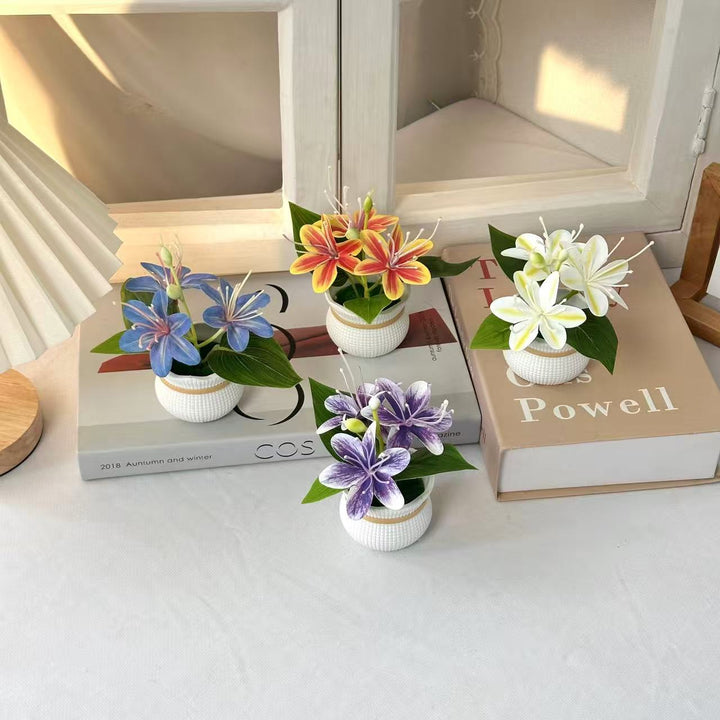 Künstliches Blumenarrangement für dekorative Wohnungsdisplay